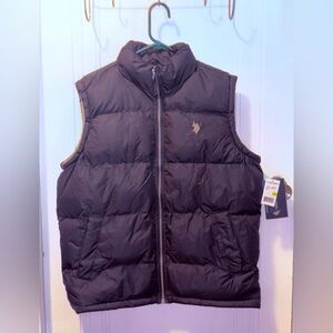U.S. Polo Assn. Black Puffer Vest